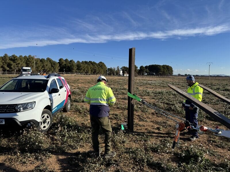 Extrusol inicia trabajos de pull out en Aguas Nuevas (Albacete)